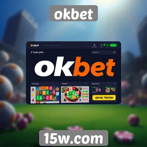 Interface do usuário do okbet facilita a navegação
